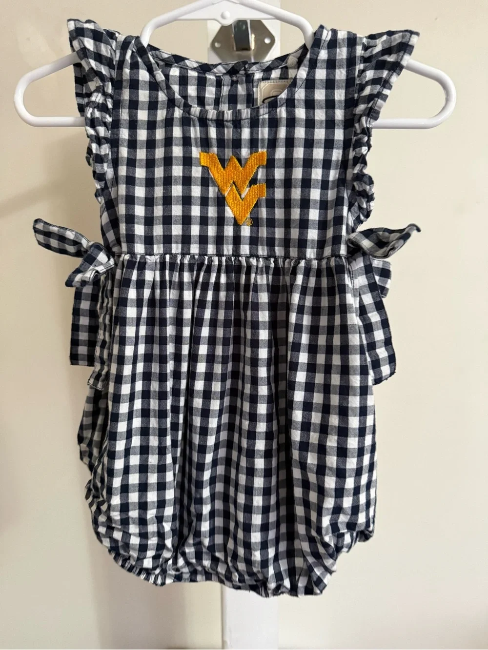 Team Garb West Virginia University Bubble Romper